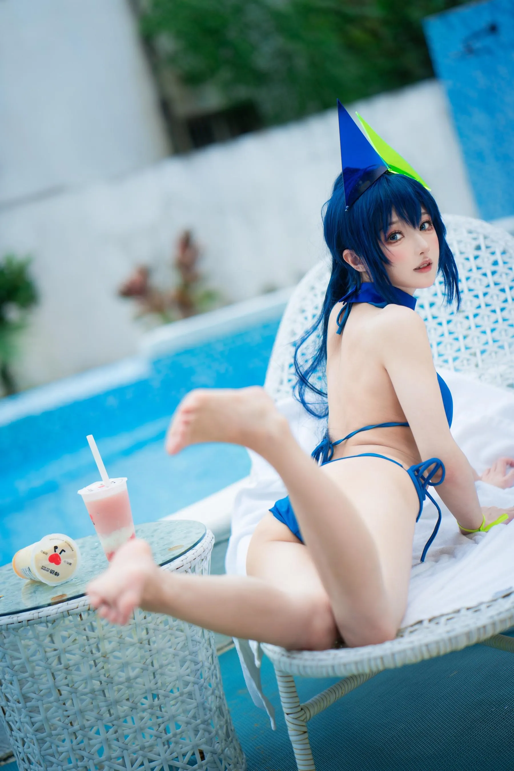 阿包也是兔娘 – NO.79 花园泳装 [37P]插图9